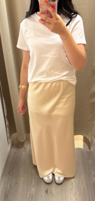 Jupe satin