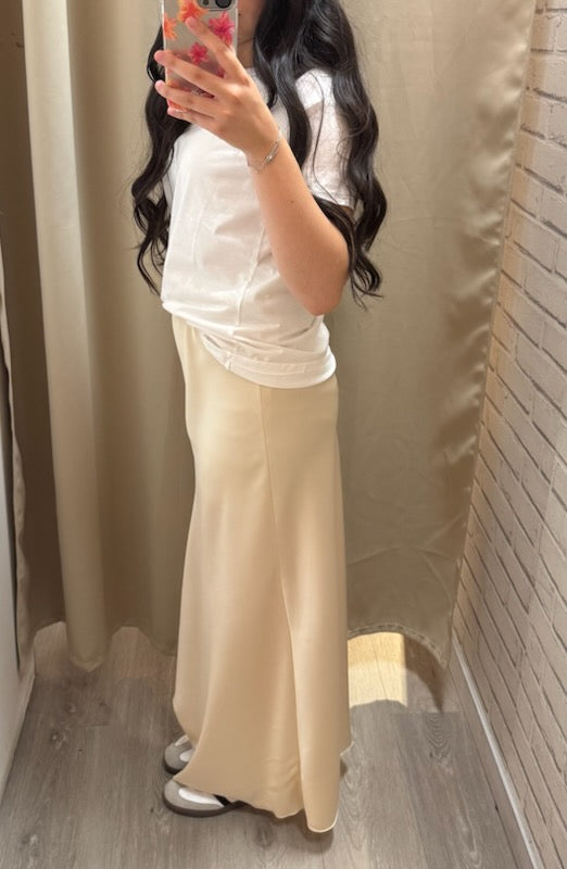 Jupe satin