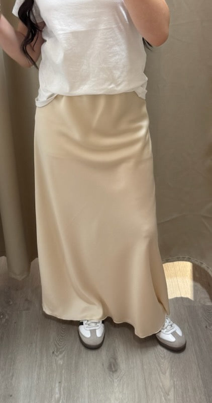 Jupe satin
