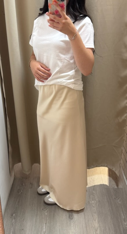 Jupe satin